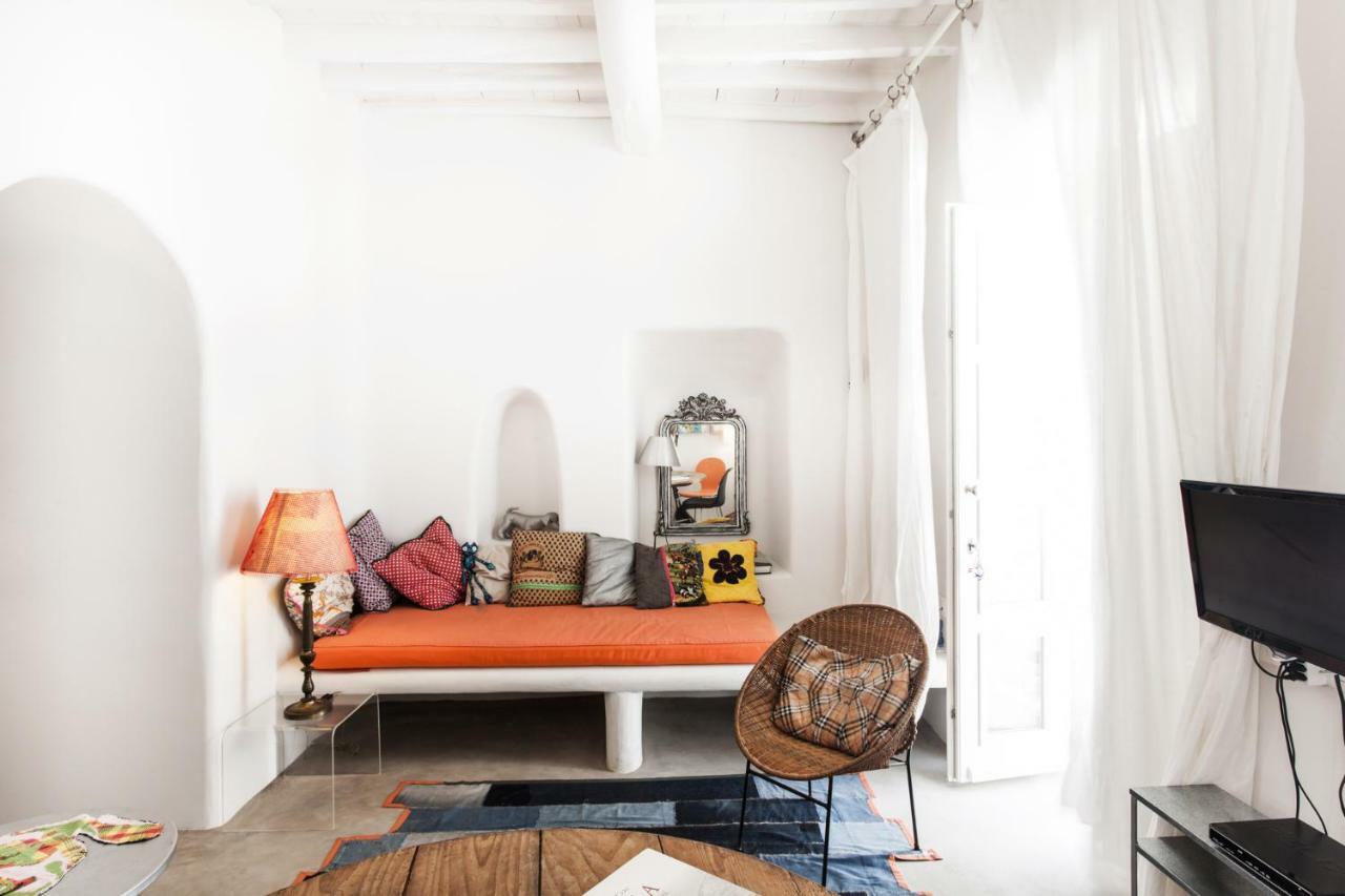 Eclectic & Artistic House In Mykonos Town Villa Luaran gambar